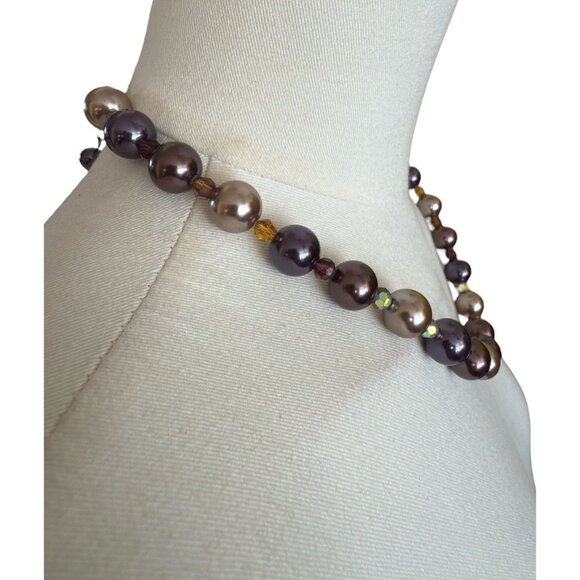 Lia Sophia Multicolored Beaded Adjustable Length Necklace - Picture 4 of 5